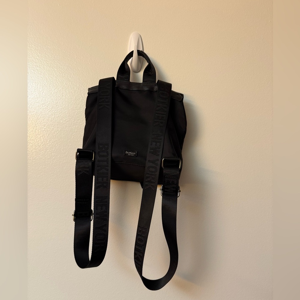 Botkier New York Black Mini Backpack with Leather Flap | EUC - Picture 2 of 4